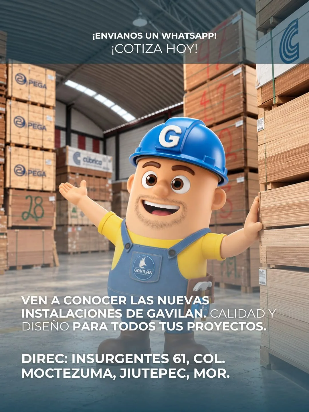 Almacén de madera y tableros Gavilán